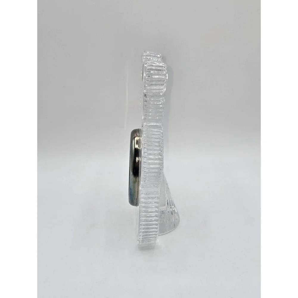 Waterford Crystal Teddy Bear Picture Frame Irish Cut Crystal